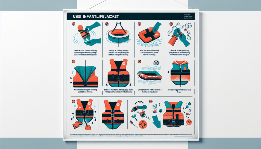 A Guide on How to Clean and Maintain a Used Infant Life Jacket