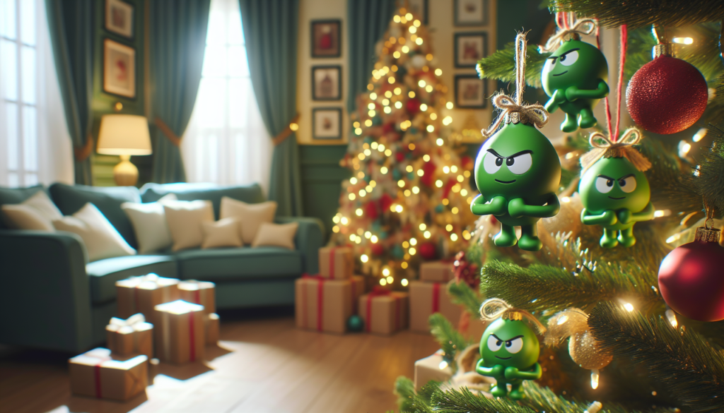 Baby Grinch DIY Christmas Tree Decorations