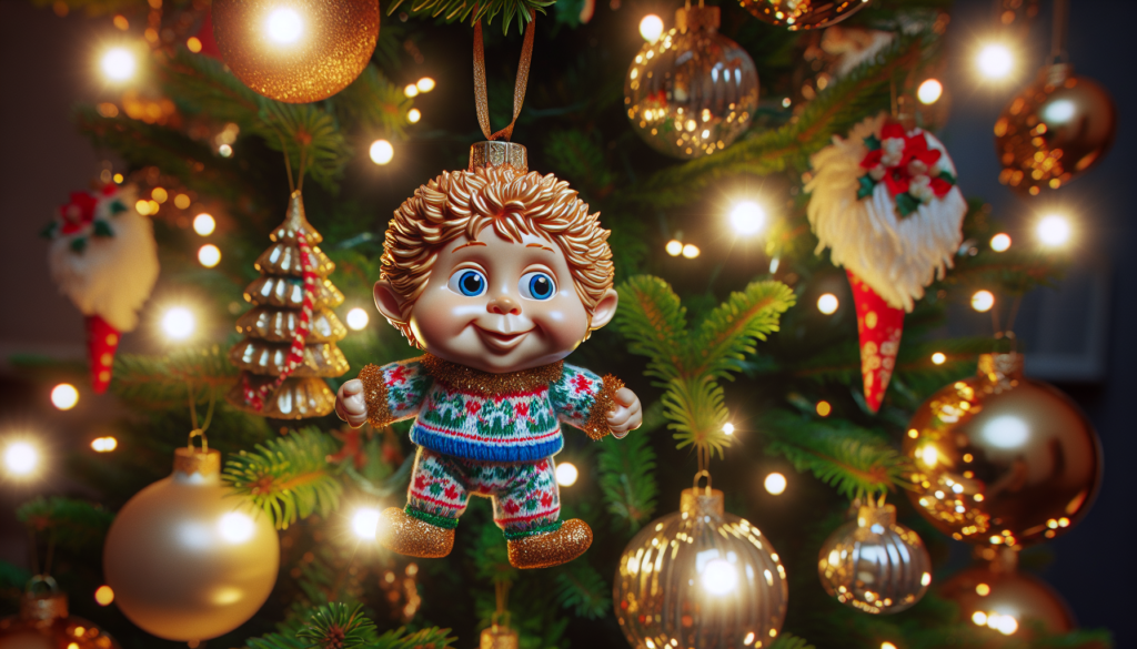 DIY Baby Grinch Christmas Ornaments