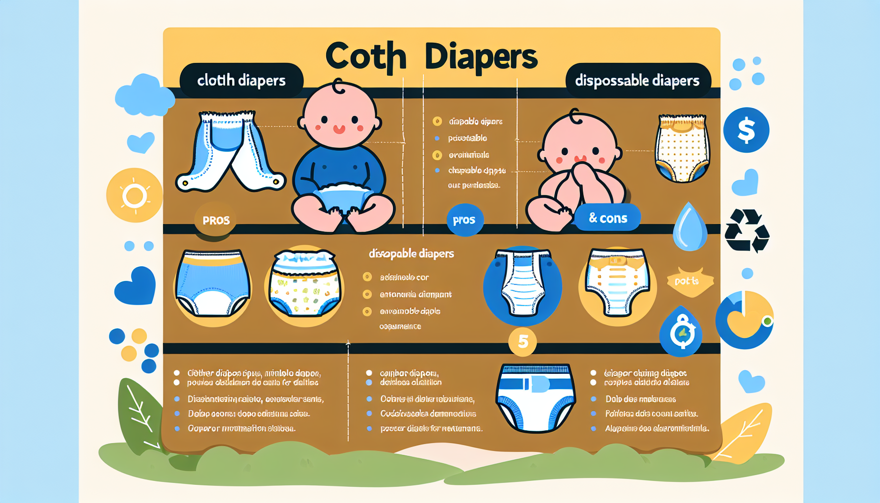 Baby Diapers: A New Parents Guide to Understanding All Options
