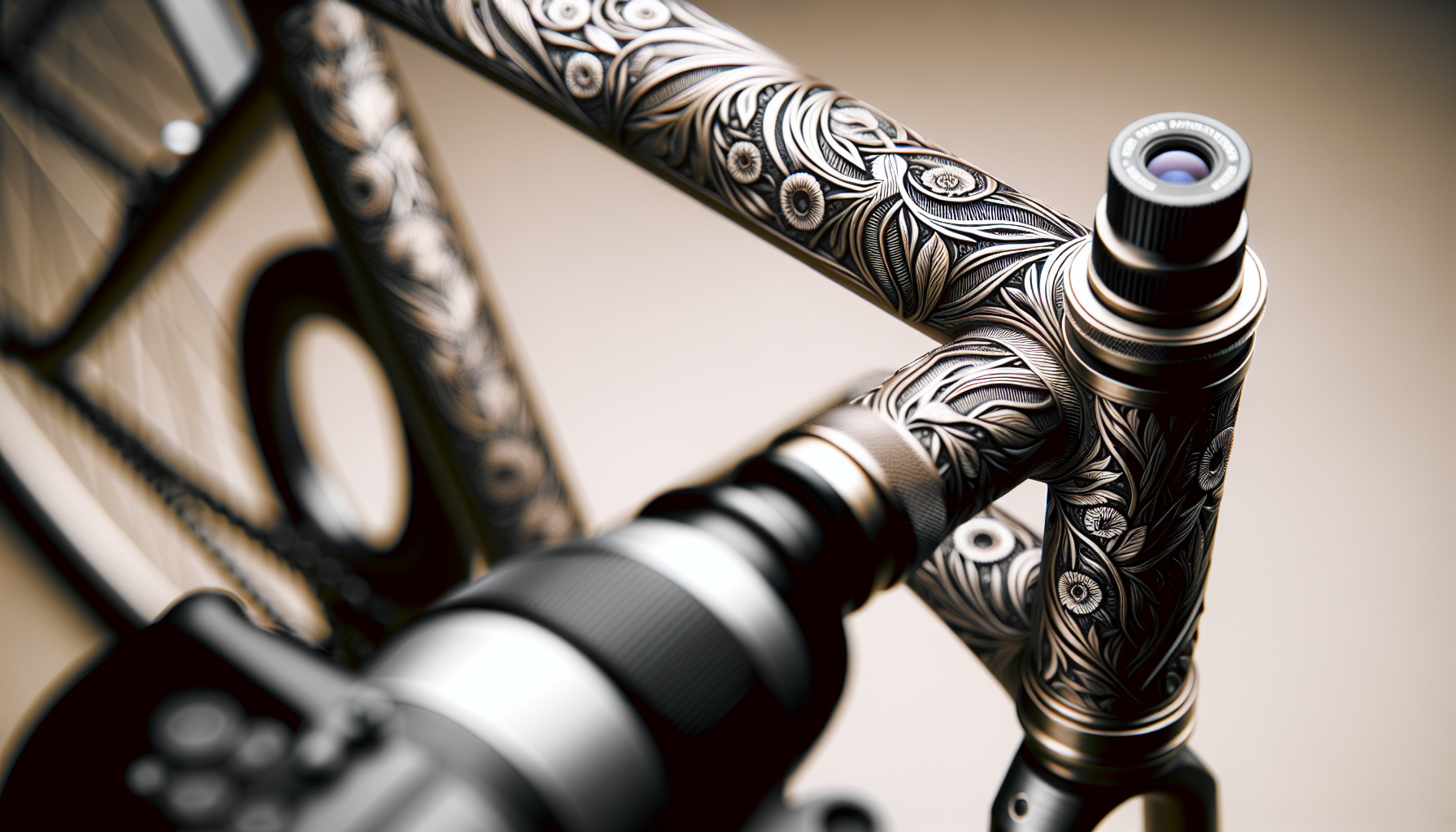 Bicycle Frame Engraving